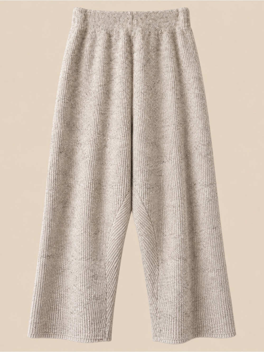 Quiet Luxury Monica Cordera Wool Silk Knit Pant M/L